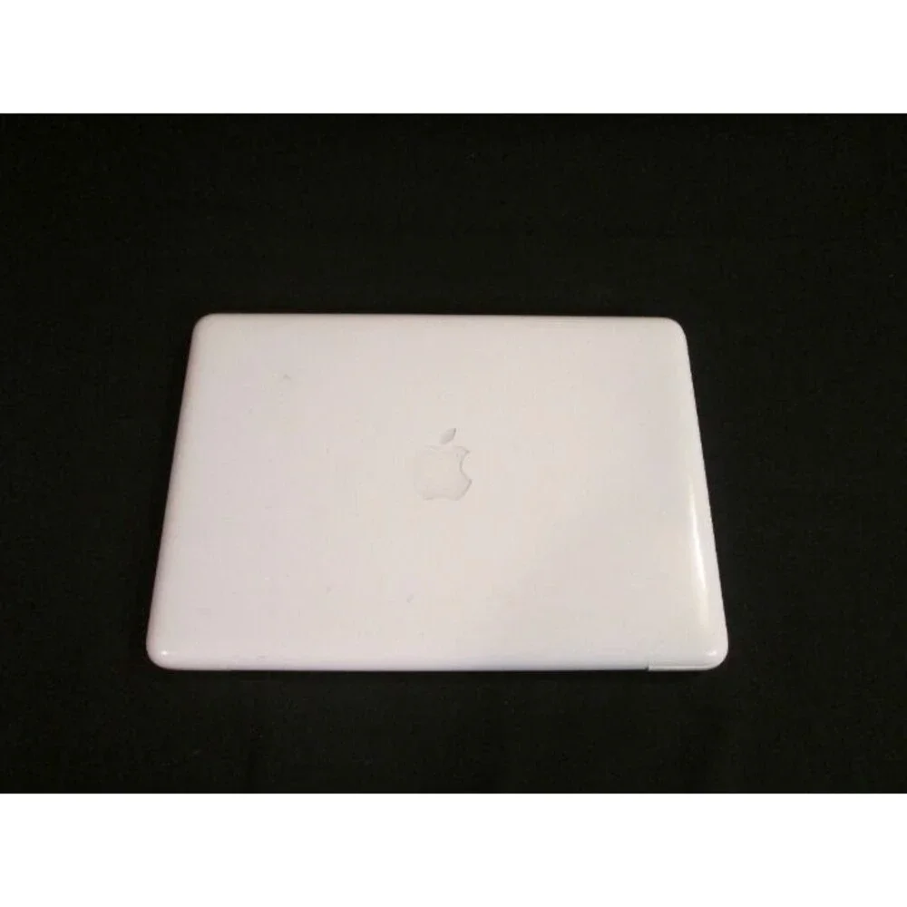 Macbook White With Orange Keyboard Skin